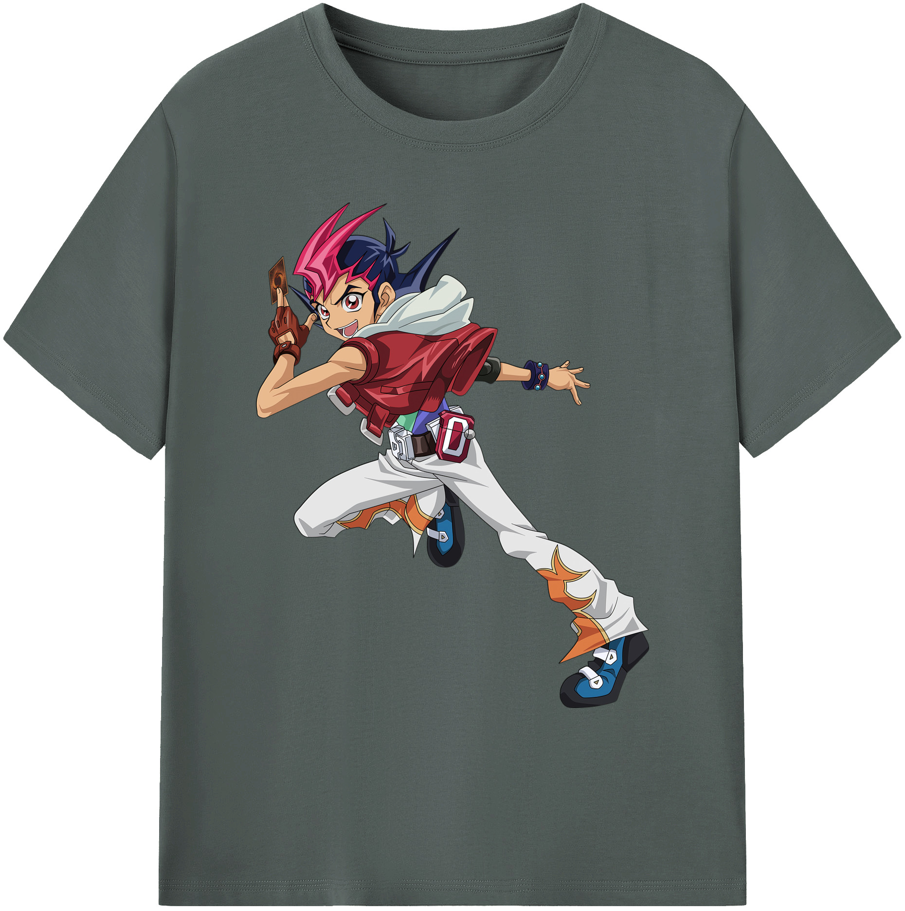 （画像用） 遊☆戯☆王 Yu-Gi-Oh! 綿100％ メンズ半袖Tシャツ｜肌触りやわらか＆通気性